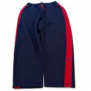 Vintage Pure Playaz Baggy Sweatpants Men's 2XL Blue Striped Drawstrings Y2K VTG